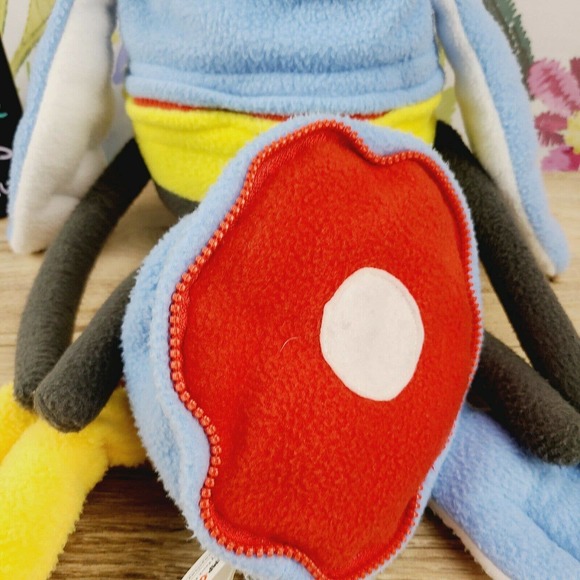 Clump-O-Lump Bee Bird 4pc Interchangeable Plush Knock Knock Discontinued - Picture 4 of 7